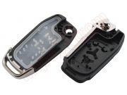 2-button generic housing for Ford remote controls, with blade